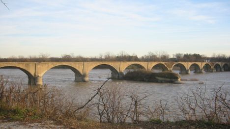 Interurban Arch Bridge Maumee River Waterville, OH